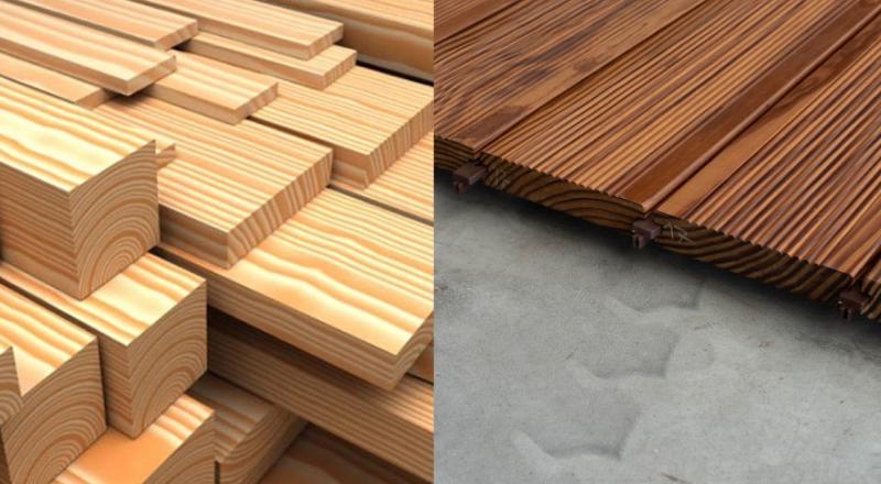 So sánh ván sàn gỗ biến tính với ván sàn thông thường