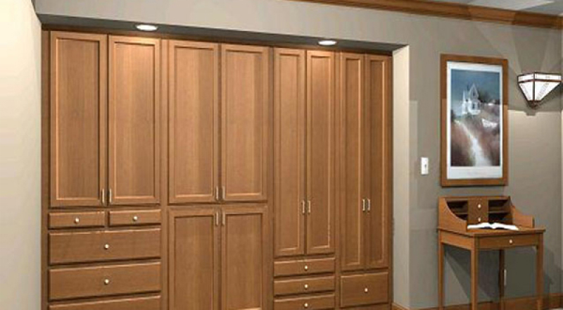Tủ gỗ âm tường phòng ngủ: Giải pháp tiết kiệm không gian cho không gian nội thất hoàn hảo